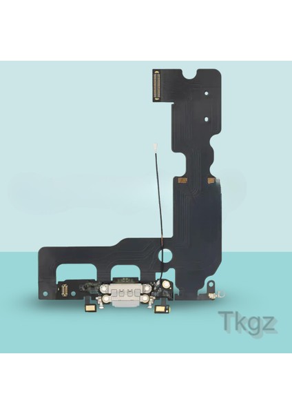Apple İphone 7 PLUS Full Şarj Soketi Filmi FLEX Orjinal (GÜMÜŞ) fiyatları