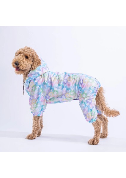 Flores Fileli Büyük Irk Köpek Tulum Yağmurluk