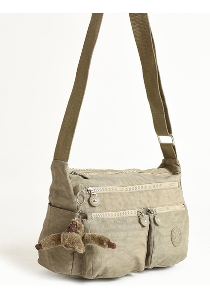 Lüks Figürlü Gösterişli Bol Bölmeli Çapraz Çanta