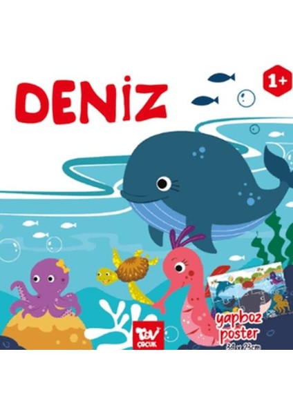 Yapboz Poster Kitap Deniz