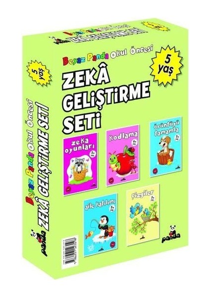 5 Yaş Zeka Geliştirme Seti - 5 Kitap Takım