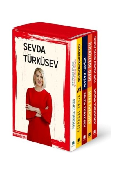 Sevda Türküsev Seti - Kutulu 5 Kitap