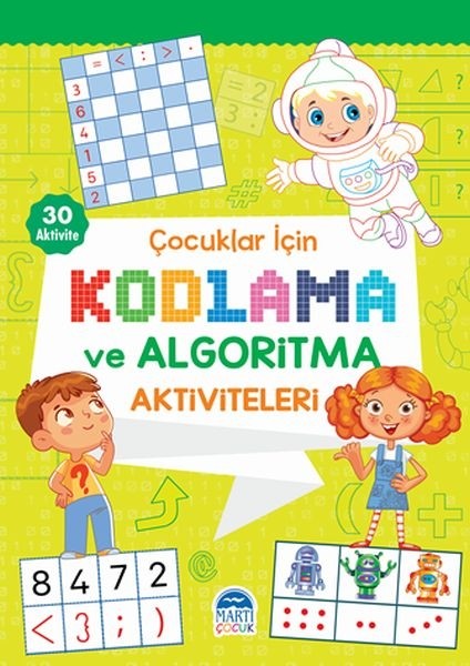 Çocuklar Için Kodlama ve Algoritma Aktiviteleri - Yeşil