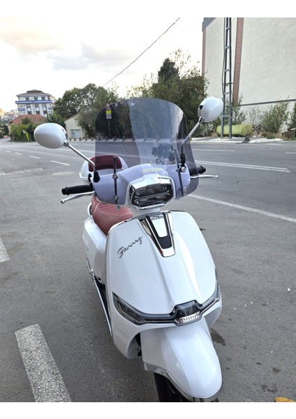 Küba Bannry 125 Ön Cam 2024-2025 Model 42CM Füme Renkli 4mm Aparatsızdır fiyatları