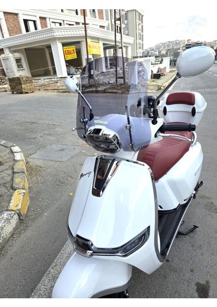 Küba Bannry 125 Ön Cam 2024-2025 Model 42CM Füme Renkli 4mm Aparatsızdır modelleri