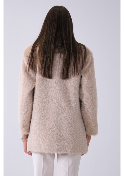 Taş Önü 4 Düğme Kapamalı Çift Cepli Kuşaklı Kap 940140187.50