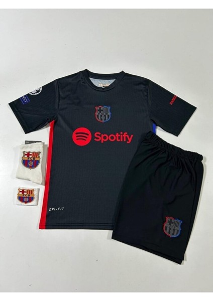 B.a.r.c.e.l.o.n.a #19 Yamal Deplasman Çocuk Forması (Black Armalı) fiyatları