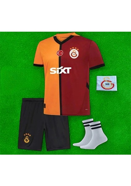 Galatâsarây./mauro.îcârd'î ./ 2024/25 Iç Saha Yeni Sezon Çocuk Forması 4'lü Set 5-Yıldız fiyatları