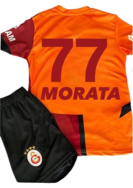 2024/25 Galatâsarây. /#77/.alvaro/morata Iç Saha Çocuk Forma 5-Yıldız 4 Lü Set modelleri