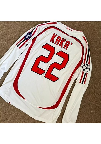 Milan Kaka Uzun Kol Yetişkin Forması Beyaz