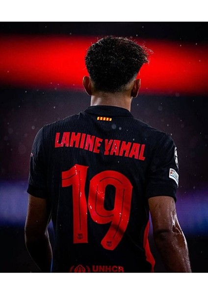 Barcelona 2024-25 Yeni Sezon #19 Lamine Yamal Yetişkin Deplasman Forması fiyatları