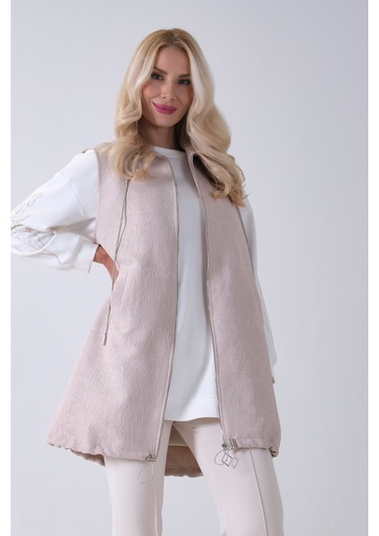 Taş Tunik Kolu Çiçek Desenli Yelekli 2'li Takım 940120274.50 modelleri