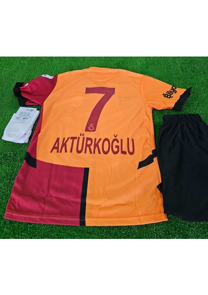 /#7 /.kerem./aktürkoğlu 2024/25 Galatâsarây. Iç Saha Çocuk Forma 5-Yıldız 4 Lü Set fiyatları