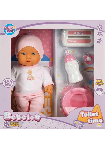 Bfs 1030141 Sesli Bebelou Tuvalet Zamanı Bebek Seti 32 cm -Sunman fiyatları