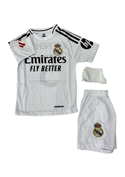Real Madrid Jude Bellingham Çocuk Futbol Forması 3 Lü Set Forma+Şort+Çorap fiyatları