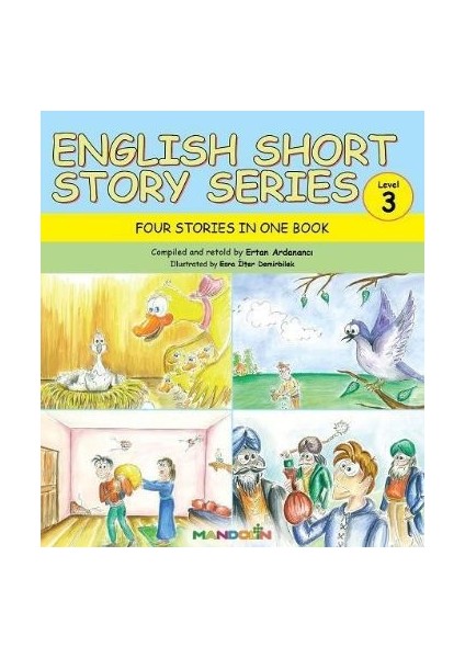 English Short Stories Series Level-3 Four Stories In One Book