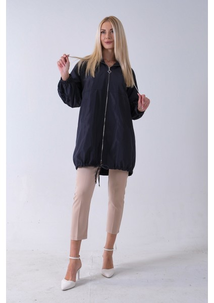 Lacivert 2 Cepli Kolları Dantel Taş Işlemeli Trenç 940140168.02 fiyatları