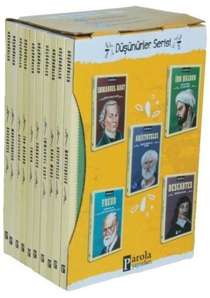 Düşünürler Serisi (10 Kitap Takım)