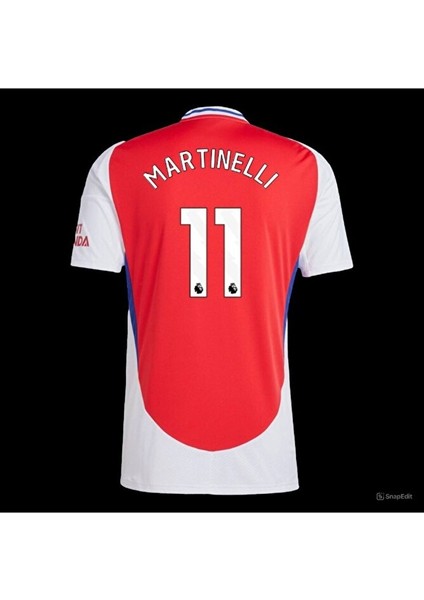 2024/25 Arsenal Gabriel Martinelli Iç Saha Kırmızı Forması modelleri