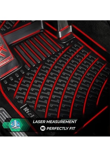 Rizline Bmw 3 Serisi F30 2012-2019 3D Havuzlu Paspas modelleri