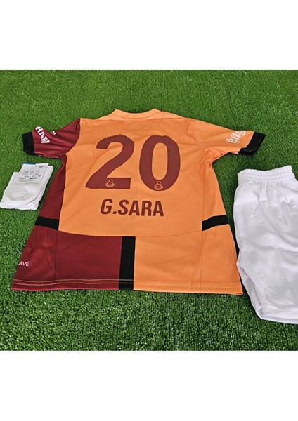 2024/25 Galatâsarây. /#20/.gabriel/sara Iç Saha Çocuk Forma 5-Yıldız 4 Lü Set