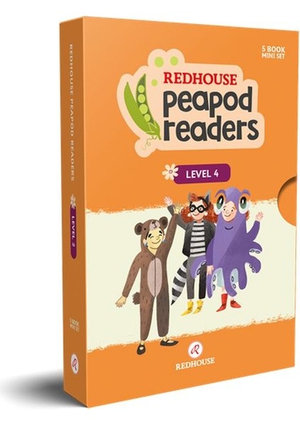 Peapod Readers Ingilizce Hikâye Seti 5 Kitap - Level 4
