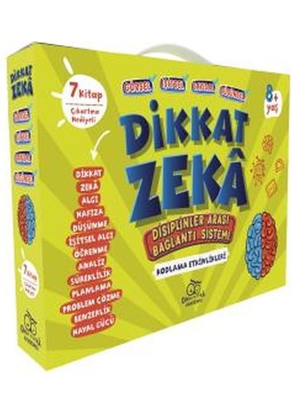 Dikkat - Zeka 2. Sınıf Seti - 8 Yaş (7 Kitap)