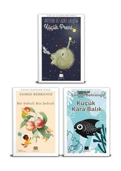 Çocuk Klasikleri Seti - 3 Kitap Takım