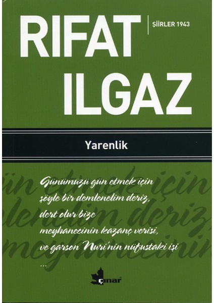 Yarenlik Şiirler 1943