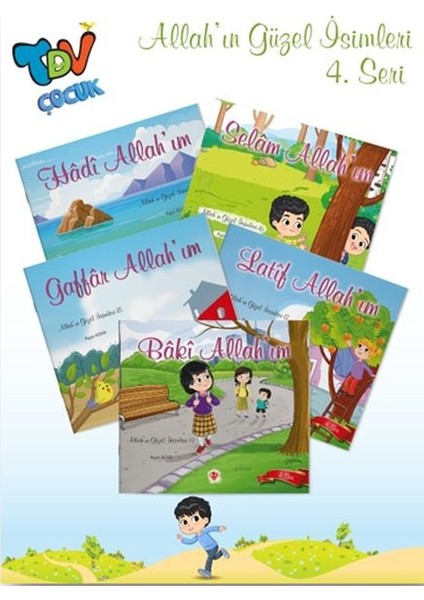 Allah’ın Güzel Isimleri 4 Seri 5 Kitap Takım