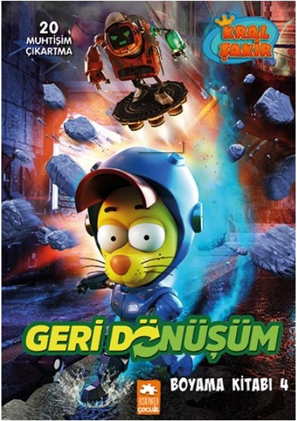 Kral Şakir Geridönüşüm Boyama Kitabı 4