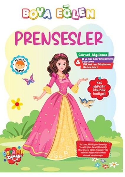 Boya Eğlen - Prensesler