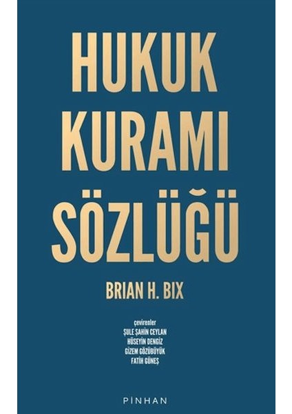 Hukuk Kuramı Sözlüğü