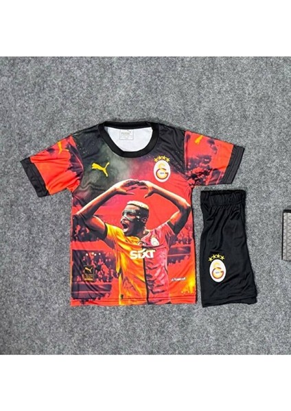 Galatasaray Çocuk 5 Yıldızlı #σѕιмнєи 45 Resimli# 25/26 Deplasman Forması Maske Hediyeli