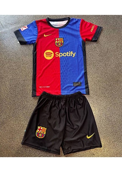 B.a.r.c.e.l.o.n.a 24-25 Lamine Yamal Çoçuk Alt Üst Çoraplı Çocuk Forması fiyatları