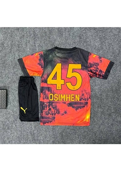 Galatâsarây//vitor.osimhênn-45 Kırmızı Resimli Yeni Sezon Futbol Çocuk Forması Maske Hediye fiyatları