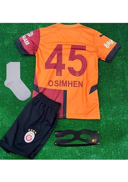 Gs/g Lat Sar Y.y- 25/26 Yeni Sezon V.OSIMHEN45 Çocuk Futbol Forması Çocuk