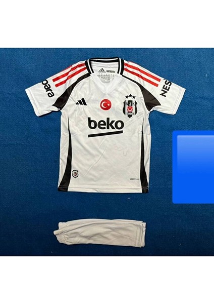 Beşiktâş/.isimsiz-Alternatif Beyaz Yeni Sezon Futbol Çocuk Forması