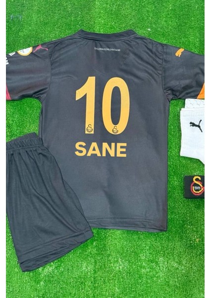 5-Yıldızlı 2026 Galatâsarây./ Leroy Sane /deplasman Yeni Sezon Çocuk Forması 4'lü Set 5-Yıldızlı