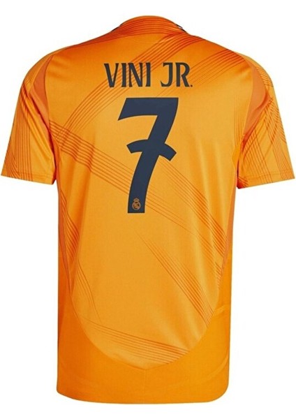 Vini Jr Yeni Sezon 2024-25 Real Madrid' Turuncu Yetişkin Futbol Forması (Turuncu) fiyatları