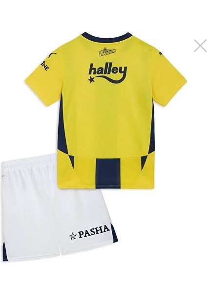 Yeni Sezon 2024-25 ᖴeᑎeᖇᗷᗩᕼçe Iç Saha Çubuklu Çocuk Forması fiyatları