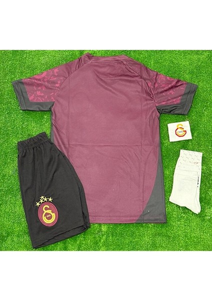 Ⓖⓐⓛⓐⓣⓐⓢⓐⓡⓐⓨ 5 Yıldızlı # Isimsiz # 25/26 Deplasman Çocuk Forması