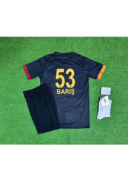 Galatâsarây Special 2025/. Barış Alper Siyah Çocuk Forması 4lü Set