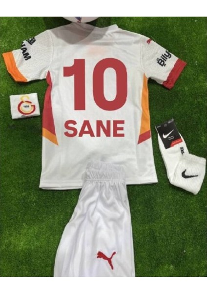 5-Yıldızlı Galatâsarây./ Leroy Sane / 2024/25 Deplasman Beyaz Yeni Sezon 4'lü Set