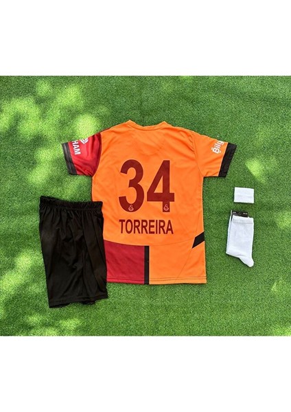 Galatâsarây 2025/.\.LUCAS Torreira Iç Saha Çocuk Forması 4lü Set