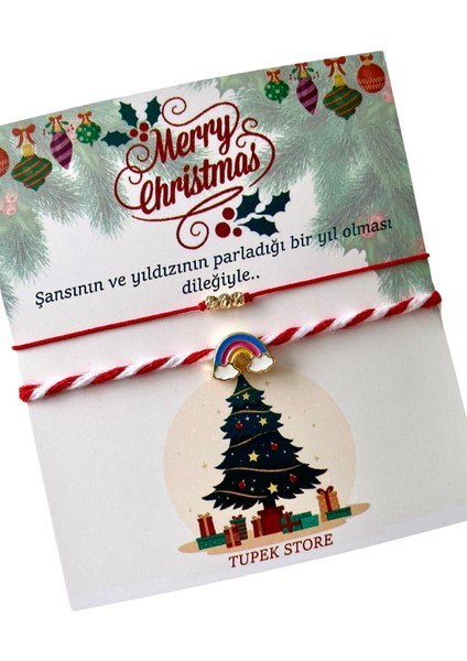 Yılbaşı Gökkuşağı ve Dorica Şans Bileklik Seti