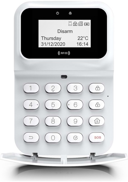 -2747 Gprs/lan/network Keypadli Kablolu & Kablosuz Alarm Paneli modelleri