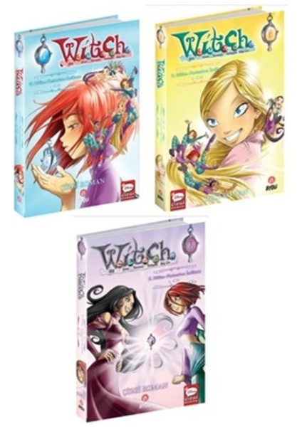 Disney Manga W.i.t.c.h 4-5-6 Iı.bölüm Seti
