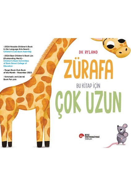 Zürafa Bu Kitap Için Çok Uzun