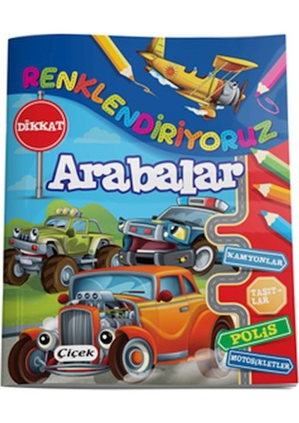 Renklendiriyoruz - Arabalar